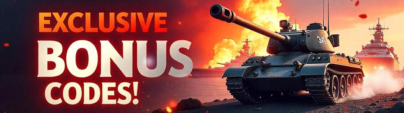 WoT & WoWs Bonus Codes on facebook