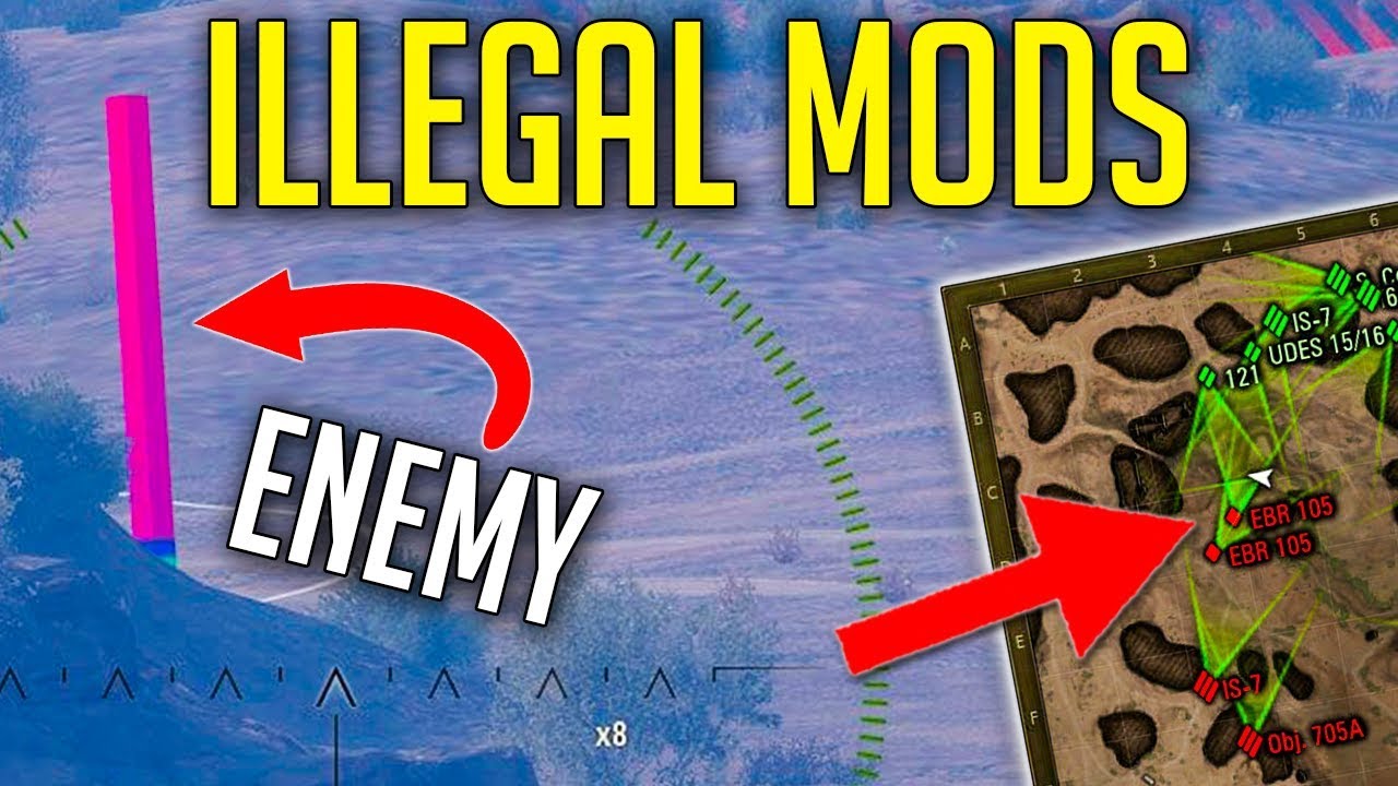 How to download prohibited mods for World of Tanks