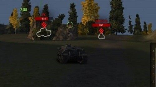 Mod X-ray for World of Tanks