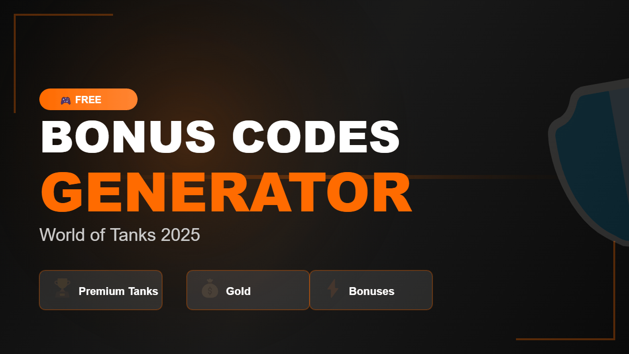 world of tanks bonus codes generator